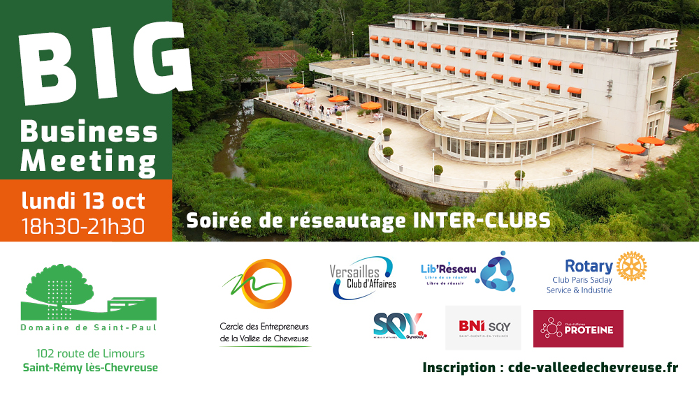 Lundi 13/10 de 18h30 à 21h30
