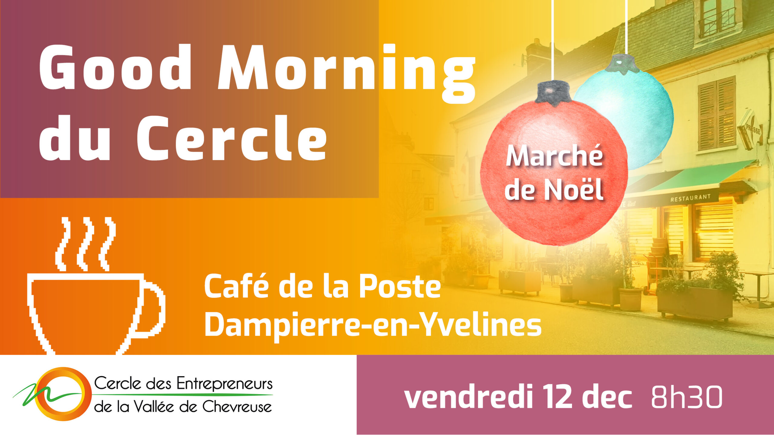 Vendredi 12/12 à 8h30