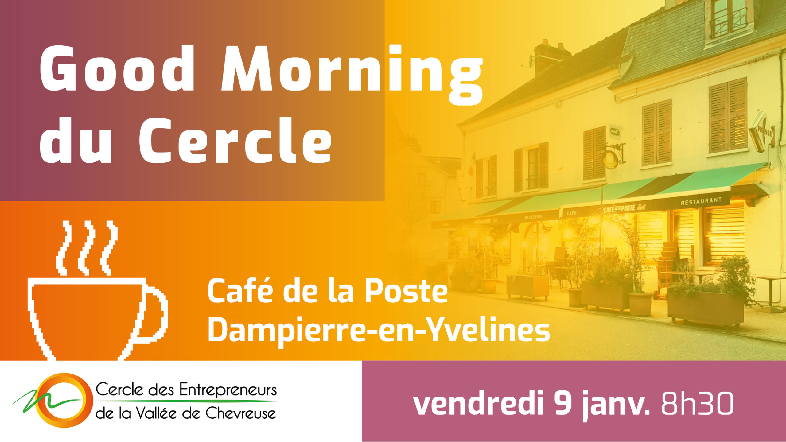 Vendredi 9/1 à 8h30