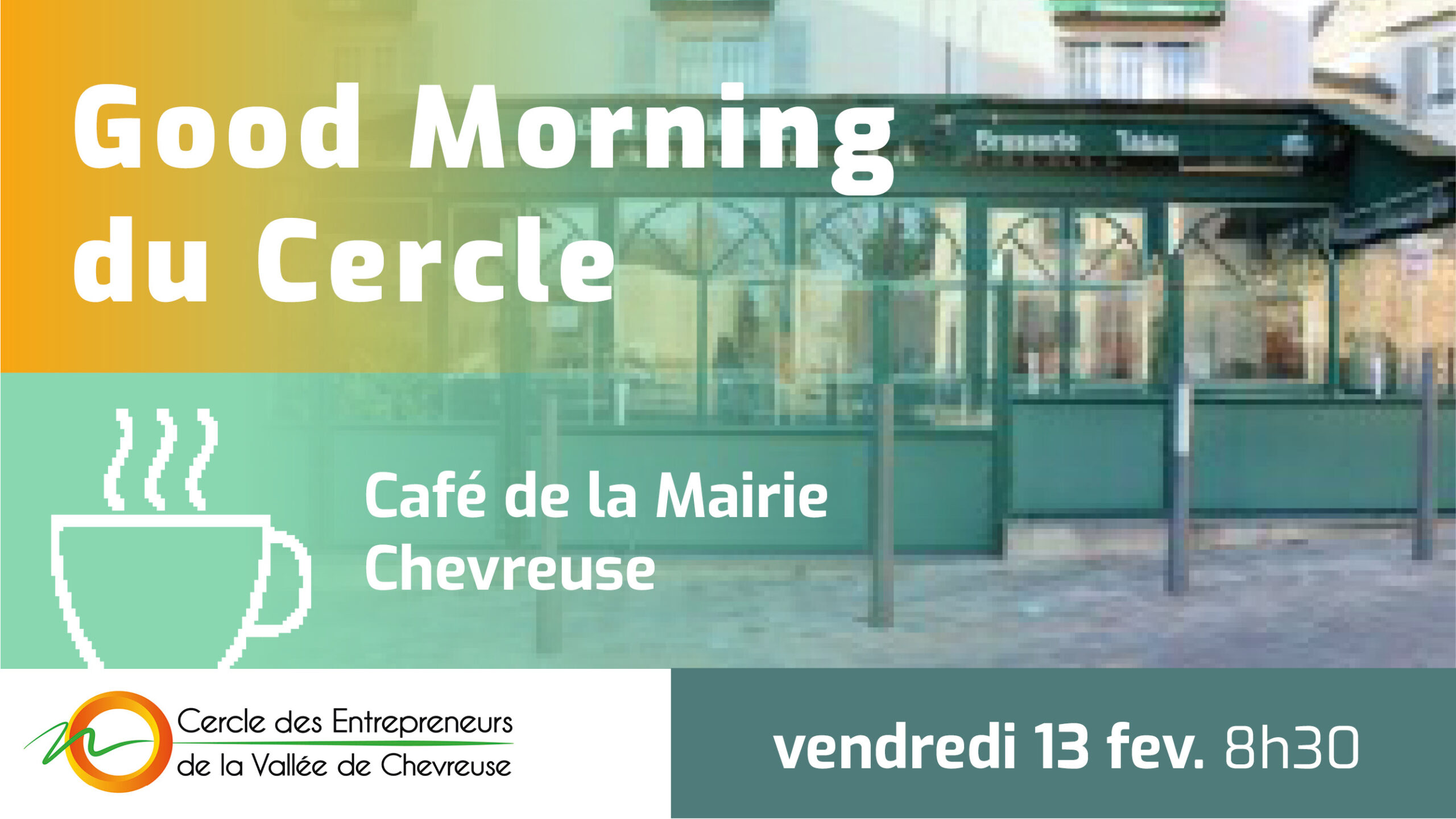 Vendredi 13/2 à 8h30