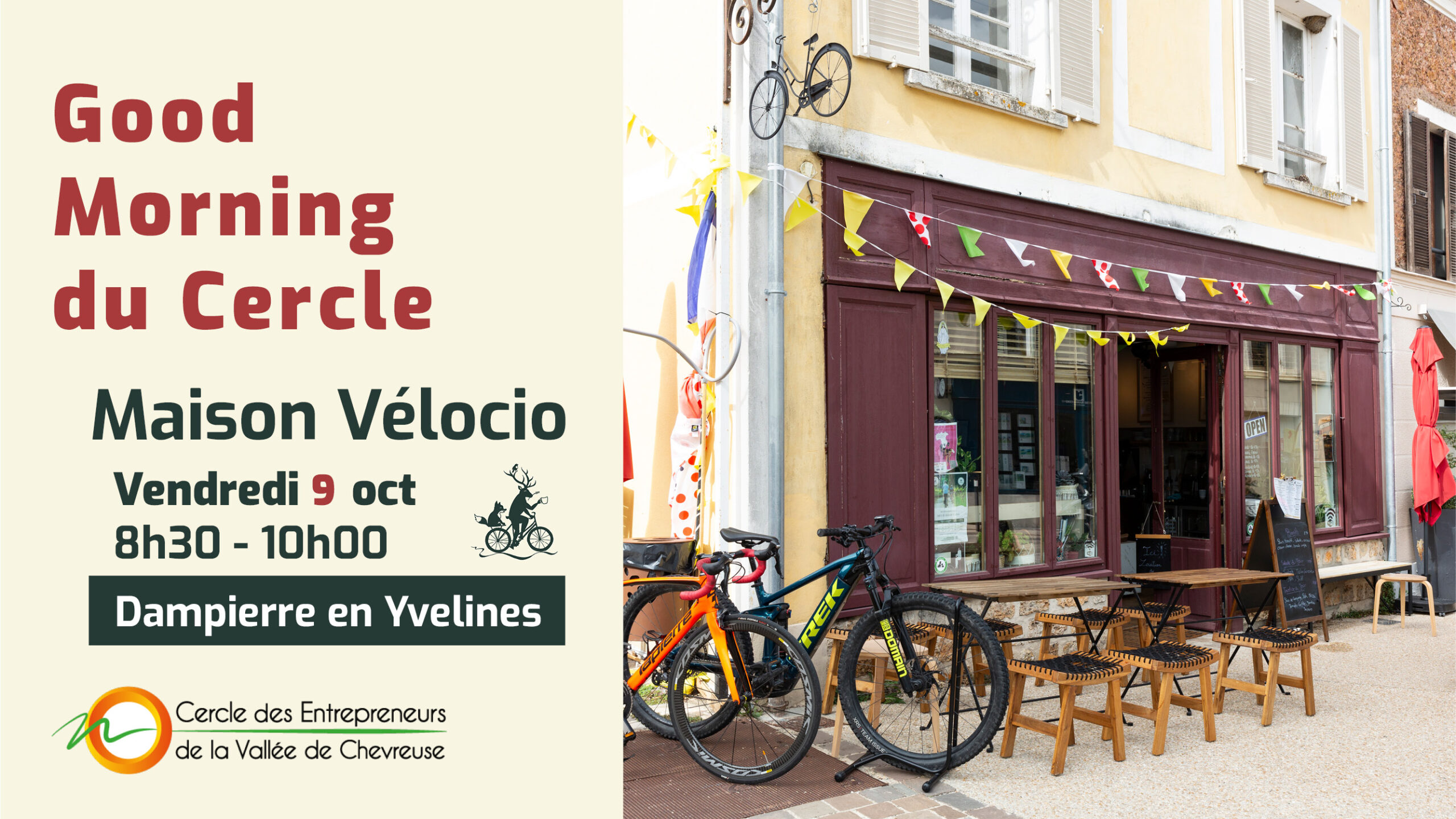 Vendredi 9/10 à 8h30